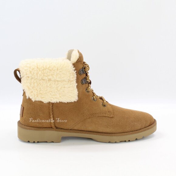NEW UGG Romely Heritage Suede Boots - Comfortable Winter Booties - Picture 4 of 13